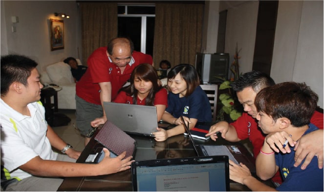 DOC WITH BUDDING YOUNG ENTREPRENEURS